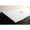 FLEXIA Gussmarmor-Duschwanne, 180x100x3,5cm