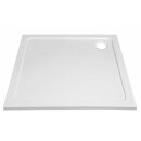 TECMI Gussmarmor - Duschwanne, Quadrat 90x90x3 cm