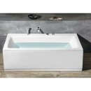 KVADRA Badewanne mit Rahmengestell 170x80x47cm, weiss
