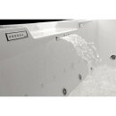 CAME Quadrat-Badewanne mit Rahmengestell 175x175x50cm, weiss