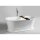 DELONIX Badewannenablage, 86x20 cm, schwarz