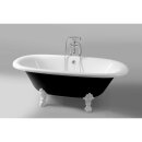 REGATA Freistehende Badewanne 175x85x61cm, Füsse...
