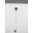 REGATA Freistehende Badewanne 175x85x61cm, Füsse Chrom, weiss