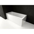 PLAIN 140 Frontschürze 140x59cm, links, weiss