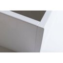 PLAIN 185 Frontschürze 185x59cm, rechts, weiss