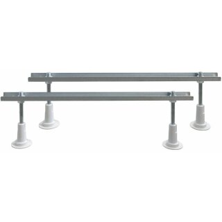 Stützfüsse für Badewannen, Länge 70cm
