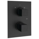 DIMY Thermostat-Duscharmatur , 2 Wege, schwarz