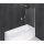MODULAR SHOWER Wannenabtrennung 900x1500mm, K;
HG-13564"