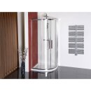 EASY LINE Duschabtrennung viertelkreis 900x800mm, links/rechts