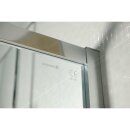 EASY LINE Duschabtrennung viertelkreis 900x800mm, links/rechts