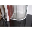 EASY LINE Duschabtrennung viertelkreis 900x800mm, links/rechts