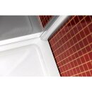 EASY LINE Duschabtrennung viertelkreis 900x800mm, links/rechts
