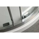 EASY LINE Duschabtrennung viertelkreis 900x800mm, links/rechts