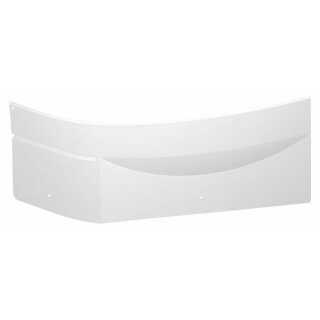 MAMBA 160 L Frontschürze 57cm, links weiss
