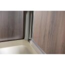 RUIZ Duschabtrennung 900mm, Klarglas