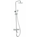 KIMURA Thermostat Duschsäule mit Wanneneinlauf,...
