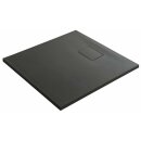 ACORA Mieralguss-Duschwanne,Quadrat 80x80x3,5cm, grau...