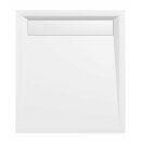 VARESA Duschwanne 90x80x4cm mit Rinnenabdeckung