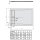 VARESA Duschwanne 120x80x4cm mit Rinnenabdeckung