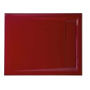 VARESA Duschwanne 100x80x4cm mit Rinnenabdeckung