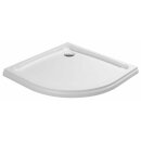 HERA Gussmarmor-Duschwanne, Viertelkreis, 90 x 90 x 7,5...