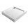 Selbsttragende Acryl-Duschwanne, Quadrat 80x80x15cm