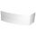 EVIA 160 L Eckschürze, links, weiss