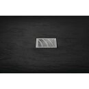 MITIA Gussmarmor-Duschwanne, Rechteck 160x90x3 cm, schwarz