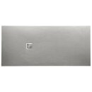 MITIA Gussmarmor-Duschwanne, Rechteck 160x90x3 cm, grau