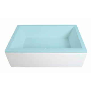 DEEP PLAIN 100, Schürze für Nische, 100x36cm, weiss