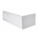 PLAIN 180 Frontschürze 180x59cm, links, weiss