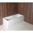 PLAIN 165 Frontschürze 165x59cm, rechts, weiss