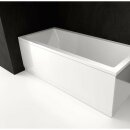 COUVERT 180 L, Frontschürze links, 180x52 cm, weiss