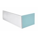 COUVERT 170 L, Frontschürze links, 170x52 cm, weiss