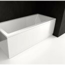 COUVERT 130 R, Frontschürze rechts, 130x52 cm, weiss
