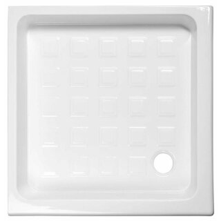 RETRO Keramik-Duschwanne, Quadrat 90x90x20cm