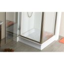 RETRO Keramik-Duschwanne, Quadrat 90x90x20cm