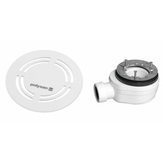 FLEXIA Duschwannensiphon, 90mm, DN40, weiss
