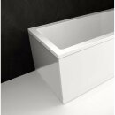 COUVERT 80, Seitenschürze, 80 x 52 cm, weiss