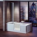 STYLE Badewanne mit Tür/Seniorenbadewanne 180x80cm...