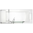 STYLE Badewanne mit Tür/Seniorenbadewanne 180x80cm...