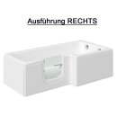 Solarna 170x85/70cm Badewanne mit Tür...