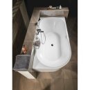 TIBERA R Freistehende Badewanne 170x80 cm, weiss