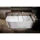 TIBERA R Freistehende Badewanne 170x80 cm, weiss