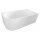 TIBERA R Freistehende Badewanne 170x80 cm, weiss