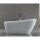 TISA Freistehende Badewanne 170x80 cm, weiss