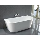 TAJO Freistehende Badewanne 170x80 cm, weiss