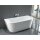 TAJO Freistehende Badewanne 170x80 cm, weiss