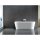 TAJO Freistehende Badewanne 170x80 cm, weiss
