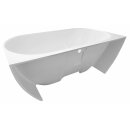 PAGODA Badewanne 170x85x58cm, weiss